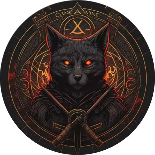 MaxRenard Holzpuzzle Schwarze Katze in A4 Form - Bild 1