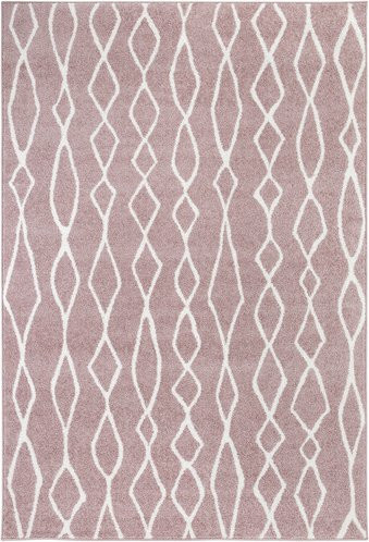 Web-Teppich ANDIAMO Bolonia in Rosa, modern und unterbodenheizunggeeignet, Breite: 120 cm, Länge: 170 cm - Bild 1