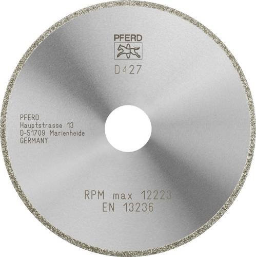 PFERD Diamanttrennscheibe D1A1R D427 für GFK/CFK, Durchmesser: 125 mm, Bohrungs-Ø: 22,23 mm, Dicke: 12,5 mm, Farbe: Silber - Bild 1