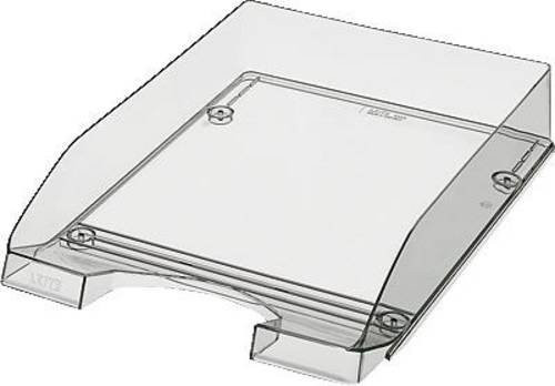 Leitz Briefablage Transparent Plus aus Kunststoff, Farbe Transparent, B: 35,7 cm, T: 25,5 cm, H: 7,0 cm - Bild 1