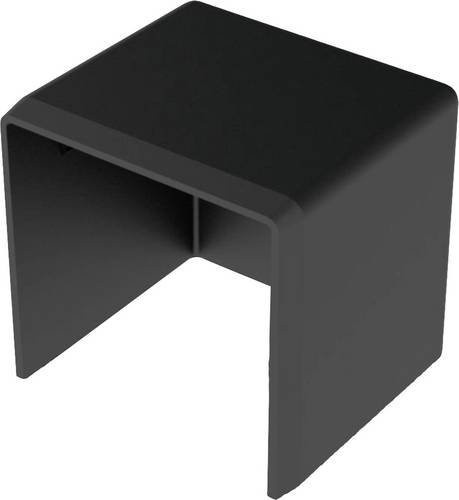 KOPOS Kabelkanal Endstück Schwarz B: 4,0 cm, H: 4,0 cm - Bild 1