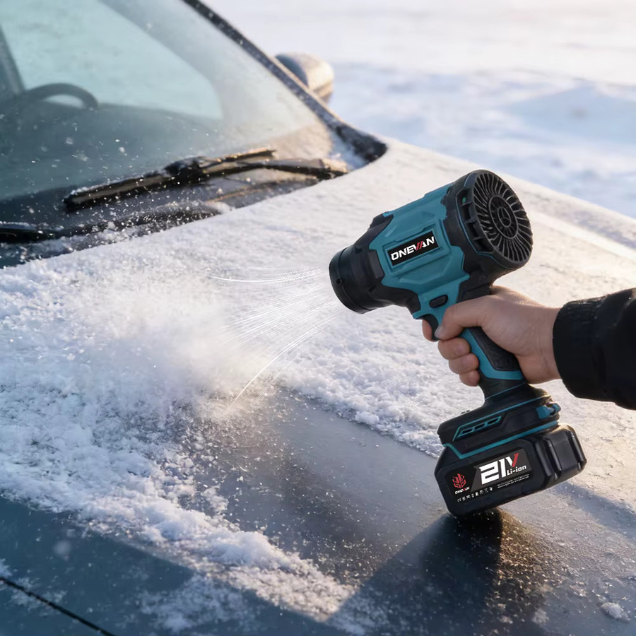 ONEVAN 2-in-1 Bürstenloser Elektro-Turbogebläse-Jetventilator als Laubgebläse und Staubsauger für Makita LXT 18V Akku - Bild 5
