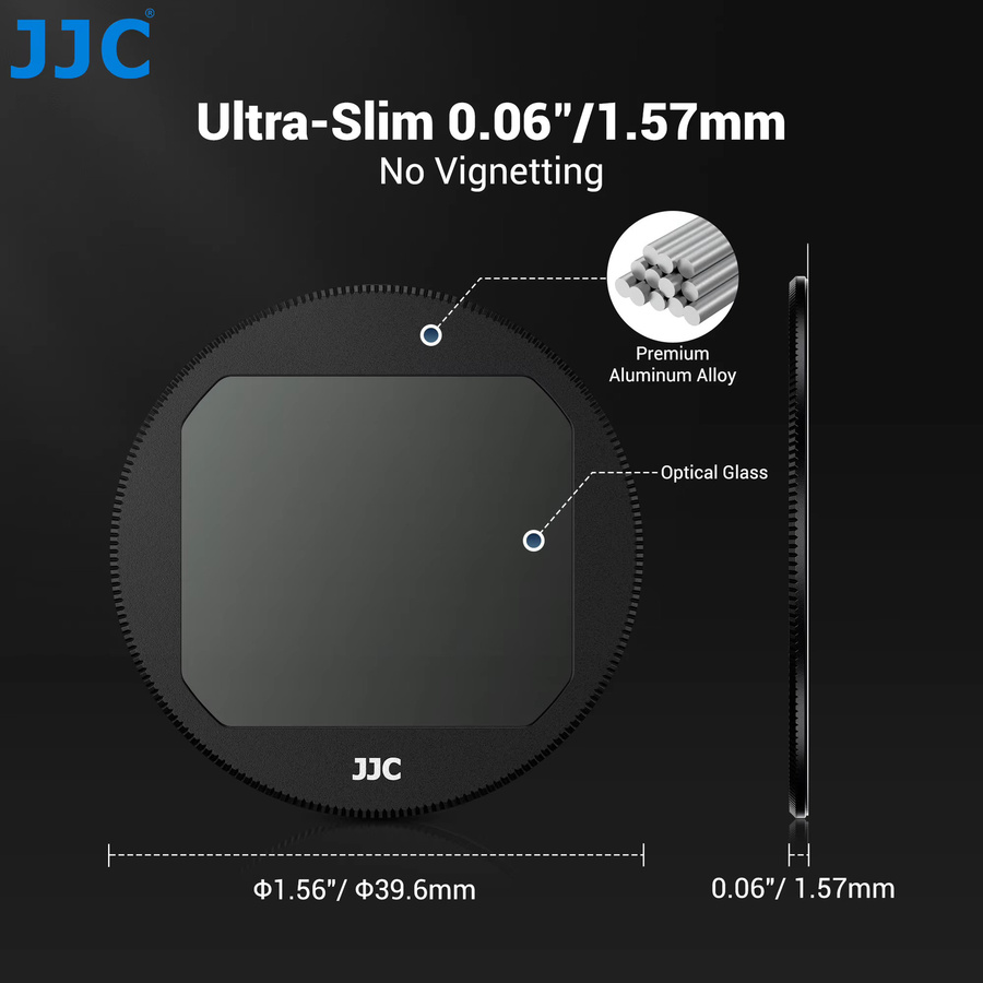 JJC UV-Filter für Canon Powershot SX740 HS, mehrfach beschichtetes optisches Glas, transparent - Bild 5