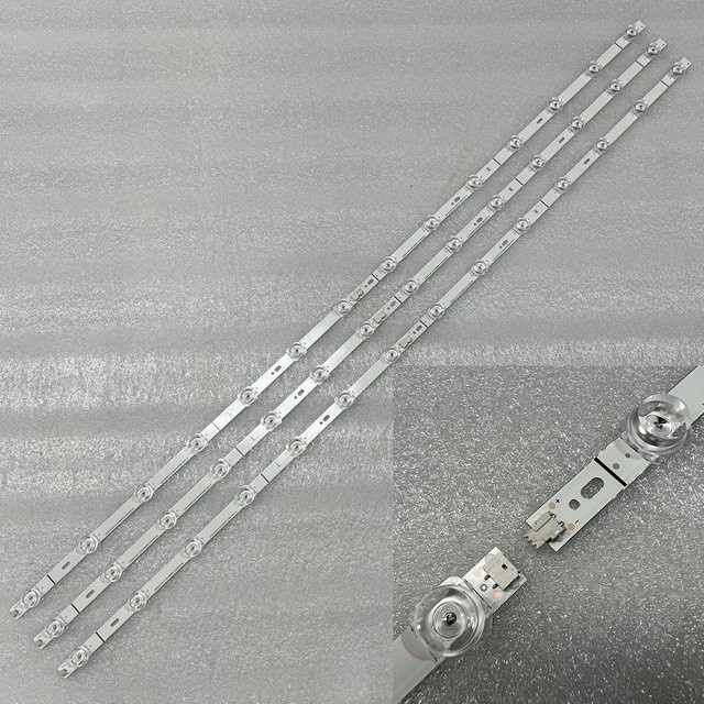 LED Hintergrundbeleuchtung Streifen für Hisense TV Modelle 50H6500 50H6500G 50A7300FTUK 50A7100FTUK 50A7120F 50A7100F 50AE7000F HD500X1U91-L3 LB5009N V0 in Weiß - Bild 1