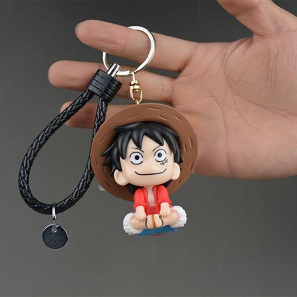 Yiran toy ONE PIECE Luffy Zoro Sanji Schlüsselanhänger Puppe - Bild 1