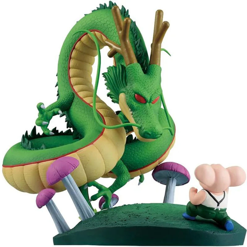 Bandai Spirits Ichibansho Dragon Ball Oolong Shenron History Revival Moment Figur in Grün - Bild 1