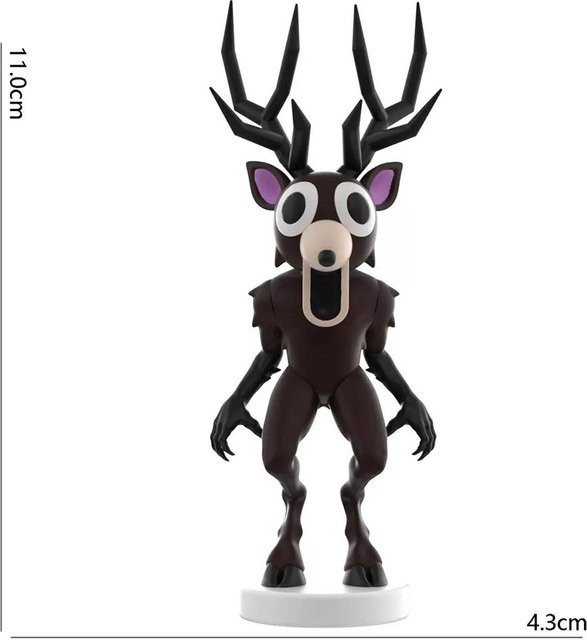99 Nächte im Wald Hirsch Eule Ziege Monster, Modell Figur, Plastikspielzeug, ab 14 Jahren - Bild 1