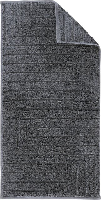 Dyckhoff Handtuch Queens Anthrazit Breite: 50 cm, Länge: 100 cm - Bild 1