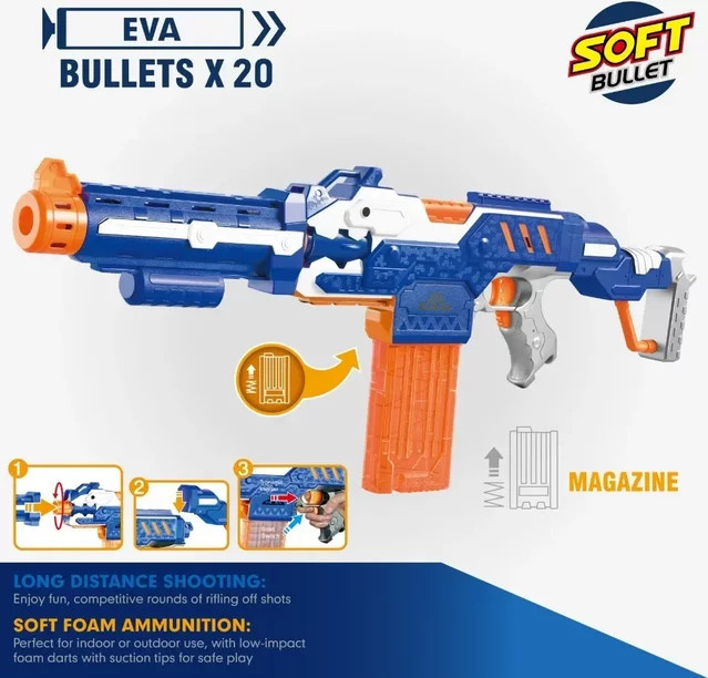 Nerf Elektrische Darts, Airsoft, Weiche 7,2 CM Loch Kopf Kugeln, FoamSafe Sucker Kugel - Bild 1