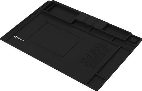 TOOLCRAFT Ablage Schwarz B: 45,0 cm, T: 30,0 cm, H: 1,5 cm - Bild 1