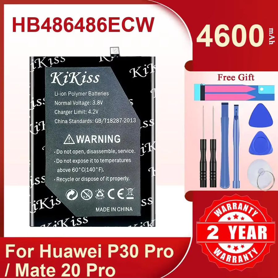 Hochleistungs-Handy-Akku für Huawei P30 Pro, Mate 20 Pro, Mate 20 RS, Mate 20 X 5G (Modelle: EVR-N29, LYA-L09, LYA-L0C, LYA-L29) in Schwarz - Bild 2