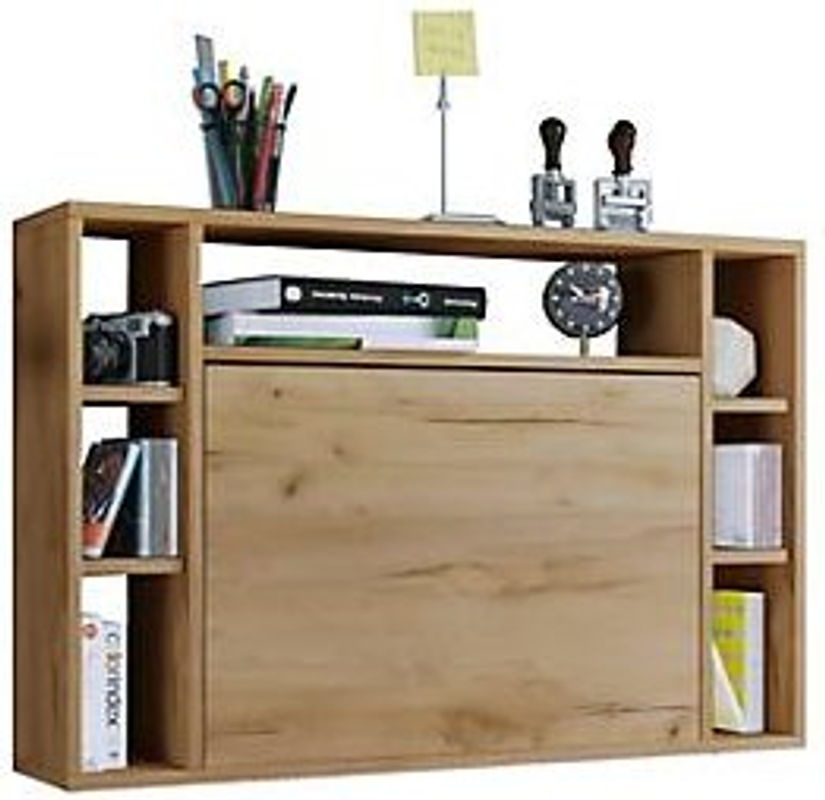 VCM Wandschreibtisch Wandila als Klapptisch für das Home Office in Honig-Eiche, B: 90 cm, H: 60 cm, T: 20 cm - Bild 4