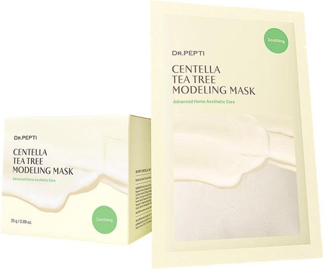 Dr.PEPTI Centella Teebaum Modellier-Maske, 25g, Unisex - Bild 1