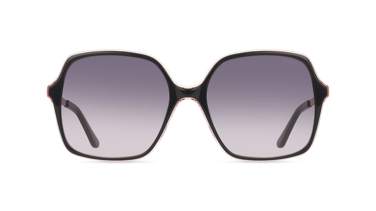 Guess GU00270 Sonnenbrille, Vollrand, quadratisch, Acetat, schwarz, Damen - Bild 1