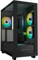 Sharkoon Rebel C60 RGB Tower-Gehäuse in Schwarz mit USB-C und 3,5 mm Klinke - Bild 1