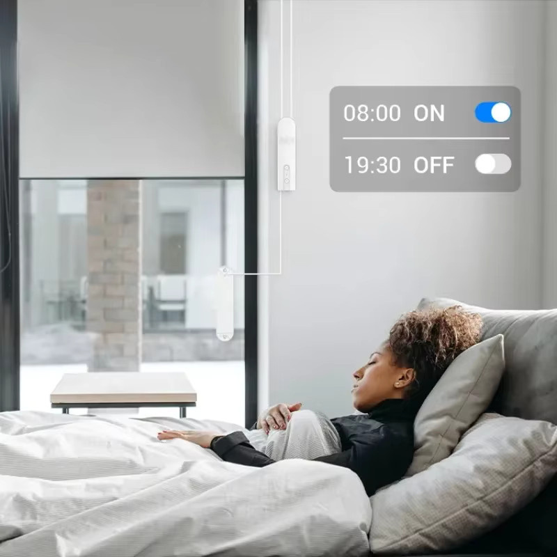 HIMOJO Intelligenter motorisierter Rolladenantrieb mit Zigbee für Tuya App, Google Home und Alexa Sprachsteuerung - Bild 3