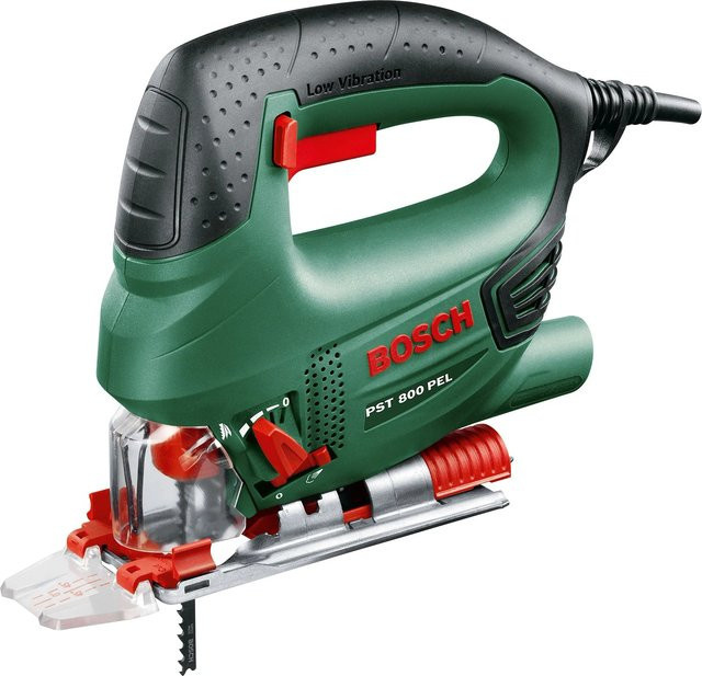 Bosch Pendelhubstichsäge PST 800 PEL in Grün/Schwarz mit 530 W - Bild 1