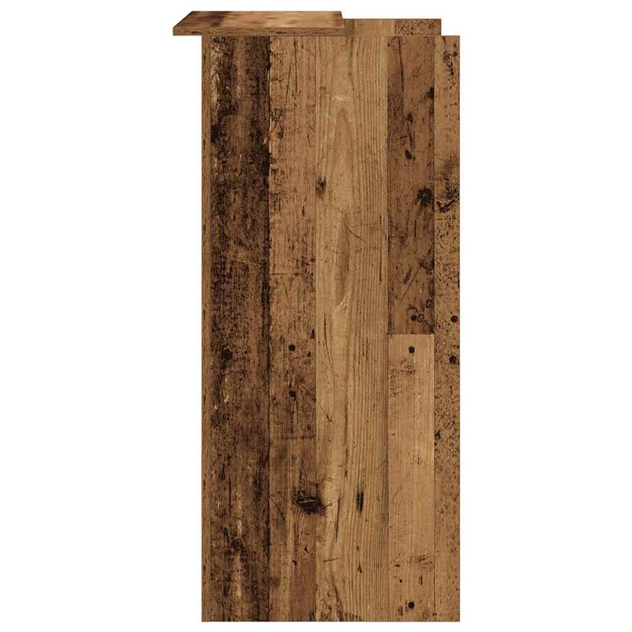 Vidaxl Rezeptionstisch aus altem Holz in Braun, B: 55 cm, T: 50 cm, H: 103,5 cm - Bild 1