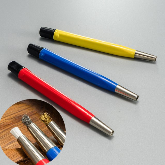 Uhren- und Schmuckreinigungsstift, Glasfaser-Kratzbürstenstift, Unisex - Bild 1