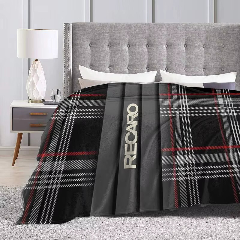 Recaros Flanell-Fleece-Decke bedruckt, weiche und flauschige Kuscheldecke in Multicolour - Bild 4