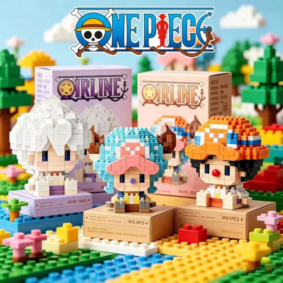 Bandai One Piece Micro Action Block, Bausatz, Figuren Spielzeug - Bild 2