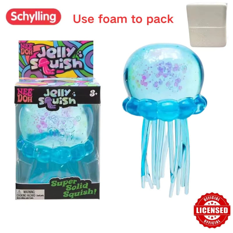 Schylling Quallen-Sensorik-Fidget-Spielzeug, Quetschspielzeug - Bild 3