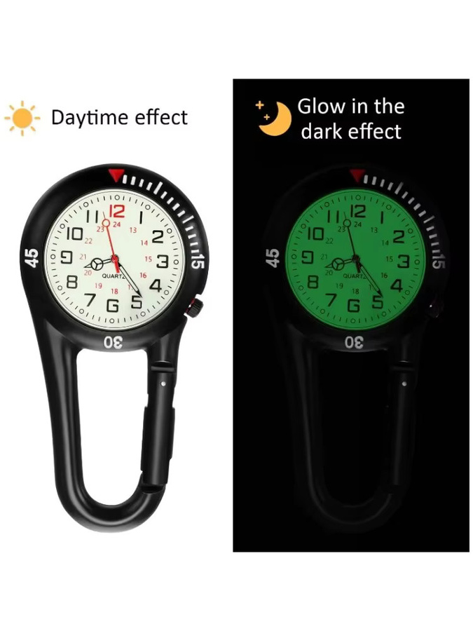 TINUORA Taschenuhr, Quarz, Edelstahl, Silber, Weiß, Unisex - Bild 7