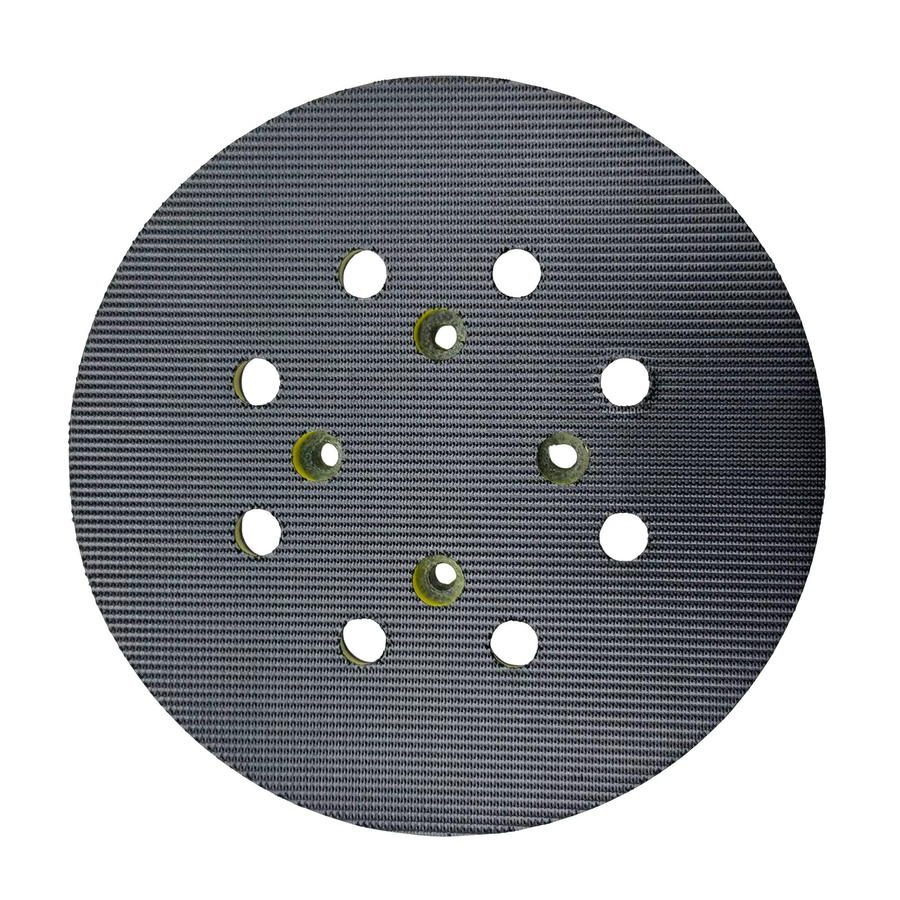 Ryobi 5 Zoll 8-Loch Klett-Schleifpad Trägerplatte für Exzenterschleifer in Gelb - Bild 3