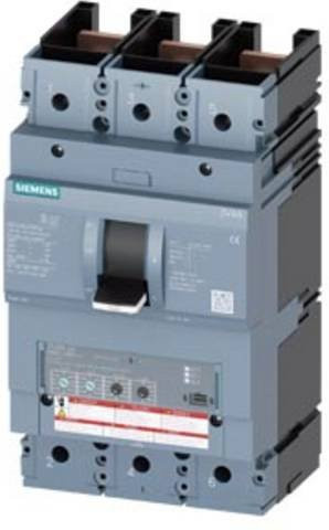Siemens 3VA6325-7HN31-2AA0 Leistungsschalter in Grau mit einem Einstellbereich von 100 - 250A und einer maximalen Schaltspannung von 600 V/AC - Bild 1