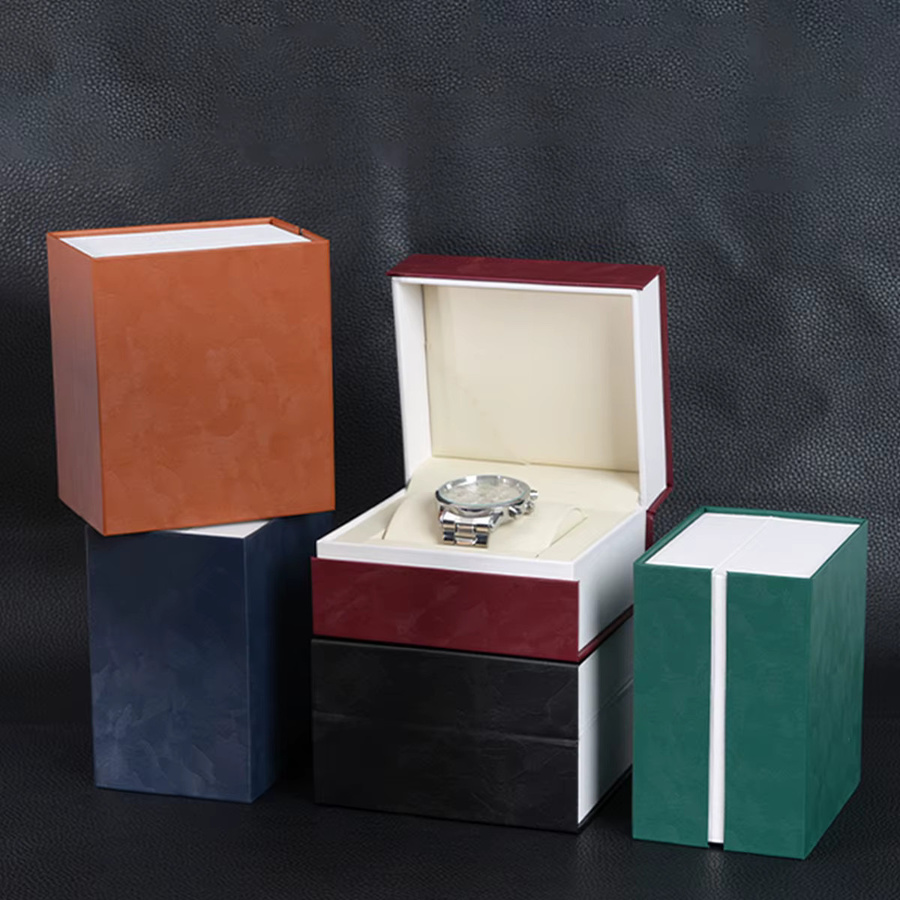 OAKCHARM Uhrenbox Leder, Edelstahl, Unisex - Bild 2