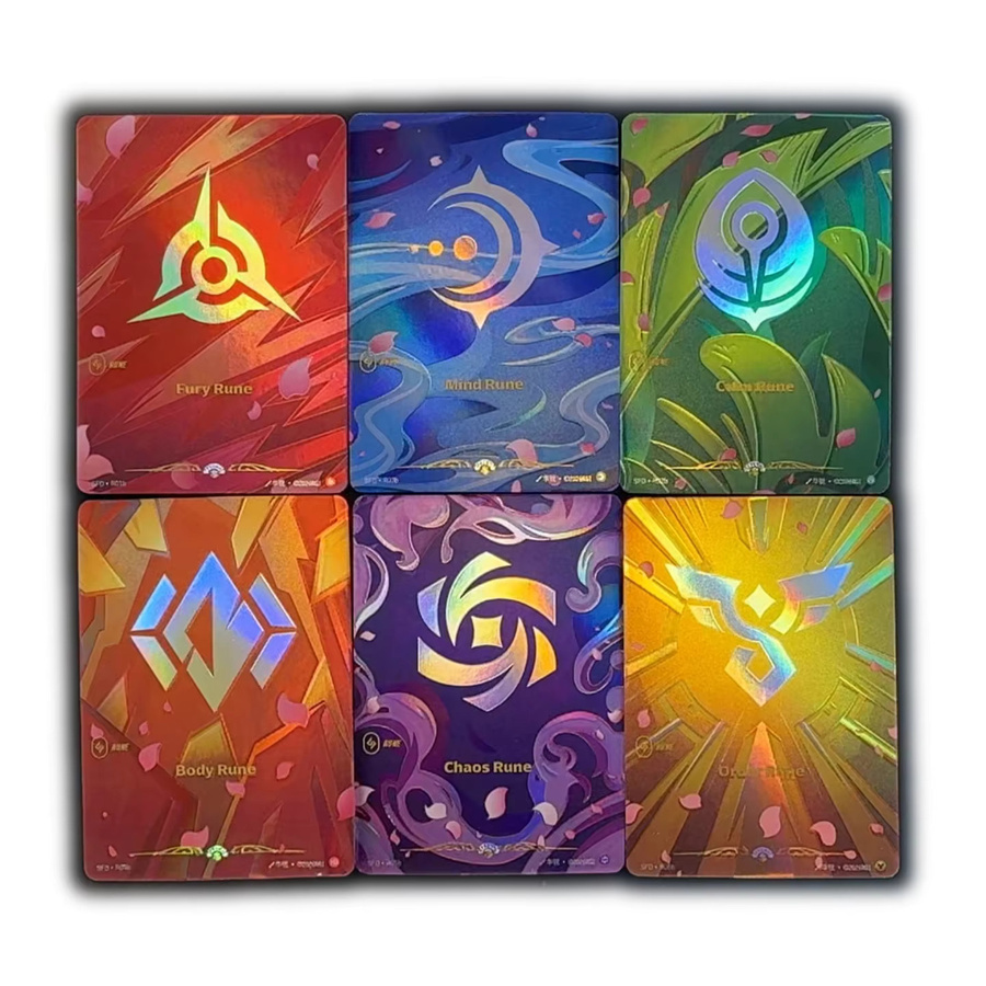 Bandai League Of Legends Riftbound RUNE-Kartenset, Folienkarte, Englisch - Bild 4