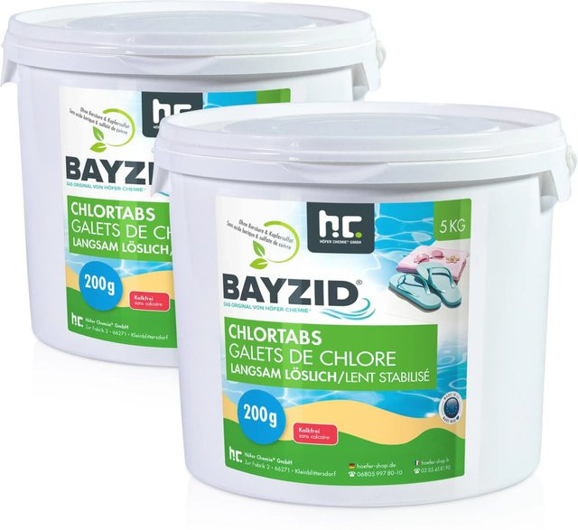 Bayzid Chlortabs langsam lösliche Tabletten 2 x 5 kg (insgesamt 10 kg) - Bild 1