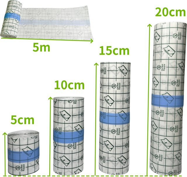 YRYTAT Tattoo Heilung PU Film, 5 m, Wasserdicht, Transparent - Bild 1