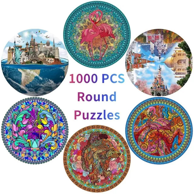 MaxRenard Tiere Puzzle, 1.000 Teile, Pappe / Karton, Bunt / Mehrfarbig - Bild 1