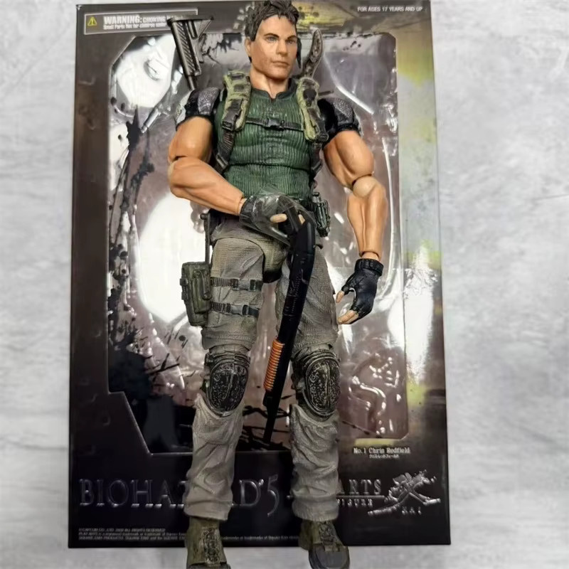 Play Arts Kai Biohazard 5 Chris Redfield Actionfigur, ab 14 Jahren - Bild 4