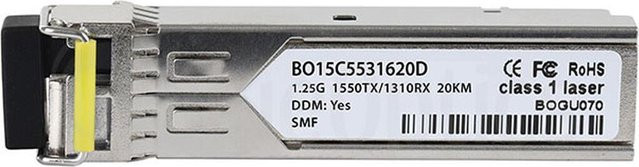BlueOptics SF1G-SF15-BO Netzwerk-Transceiver-Modul SFP Faseroptik 1250 Mbit/s Silber - Bild 1