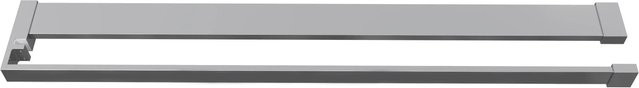 Duschparadies Duschregal und Handtuchhalter aus Aluminium in Chrom Hochglanz, B/H/T: 100 x 13 x 3 cm - Bild 1