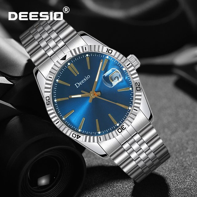 Deesio Armbanduhr Automatik, Edelstahl, Saphirglas, Herren - Bild 1