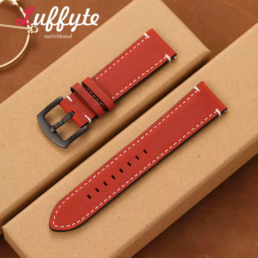 Uhrenarmband Kalbsleder, Retro, Herren - Bild 2