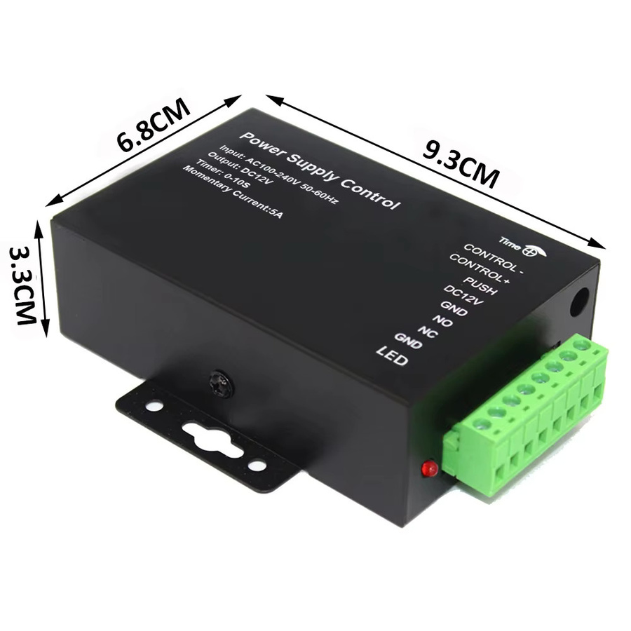 ximiir DC 12V Schaltnetzteil für Türzugangskontrollsysteme mit 3A und 5A, AC 100-240V für elektrische Schlösser, RFID und Fingerabdruck-Systeme - Bild 2