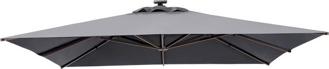 OUTFLEXX Ersatzdach aus Polyester in Grau, 300 x 400 cm, ca. 250 g/m², mit UV90+ Schutz - Bild 1