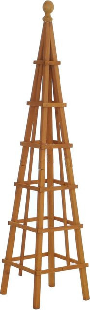 MCW Rankgitter Q19 Spalier aus Tannenholz als Rankhilfe und Klettergitter, Farbe: Natur, H x B x T: 148 x 33 x 33 cm - Bild 1