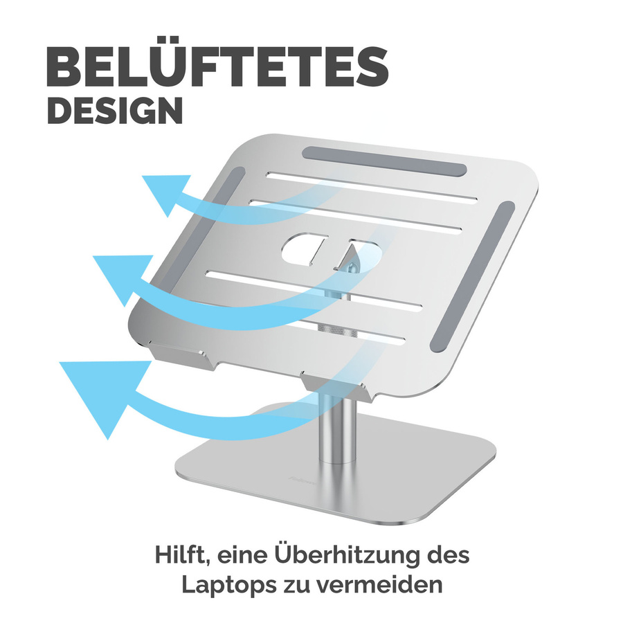 Fellowes Alumia Notebookständer in Silber - Bild 2