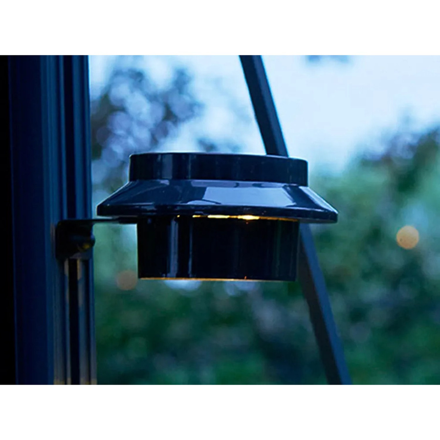 Juliana Solar LED Grow Light Schwarz für Gewächshäuser mit Clip und Dämmerungssensor - Bild 2