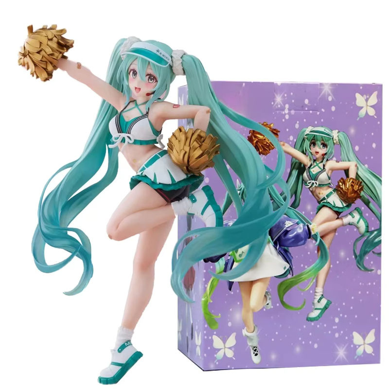 Bandai Hatsune Miku Anime Figur Cheerleader, mehrfarbig, Höhe: 18 cm - Bild 6
