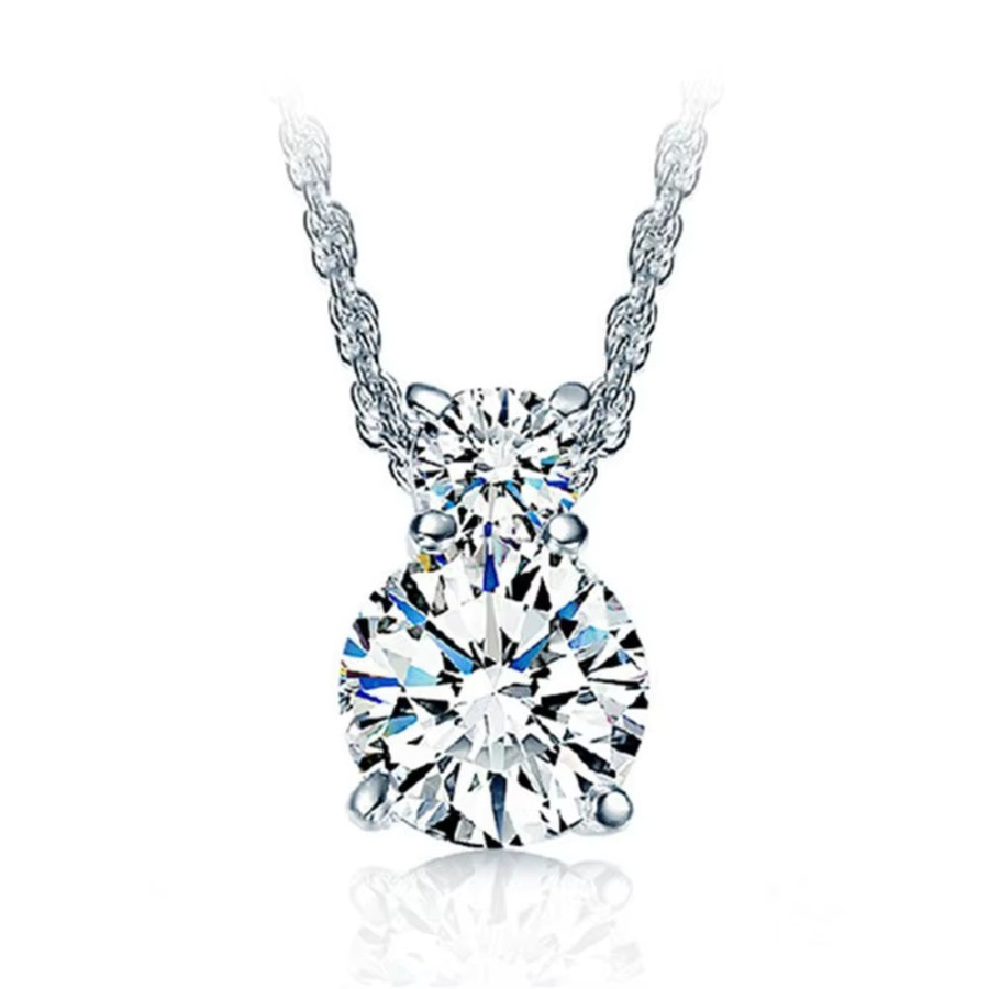 PABEYN Halskette 925 Silber, Zirkonia, Damen - Bild 4