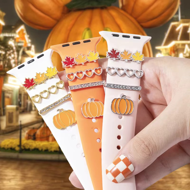 CAOWTAN Uhrenarmband-Zubehör, Silikon, Halloween, 21 mm - Bild 2