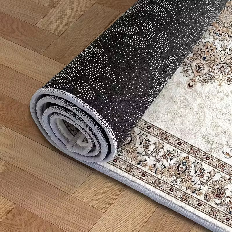 VIKAMA Boho Blumenteppich in Multicolour, maschinenwaschbar, rechteckig, B: 120 cm, T: 80 cm - Bild 2