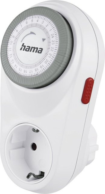 Hama Mechanische Zeitschaltuhr Curved für innen, Weiß (00223302) - Bild 1