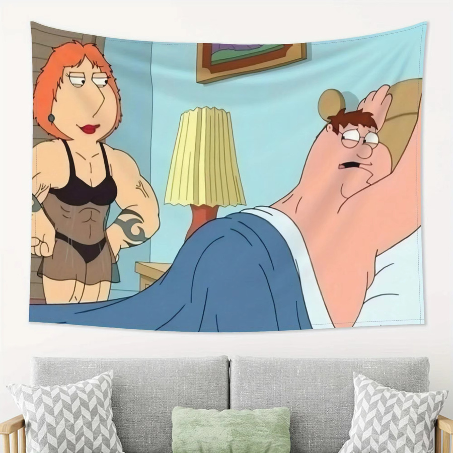 VIKAMA Wandteppich mit Peter-Motiv, Mehrfarbig, Rechteckig - Bild 1